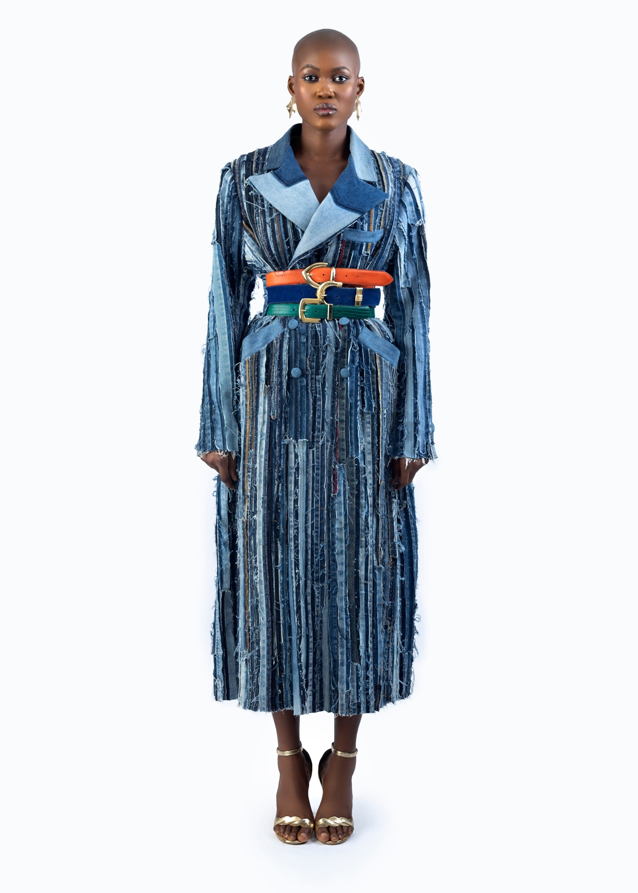 Odeneho III Trench Coat and Belt