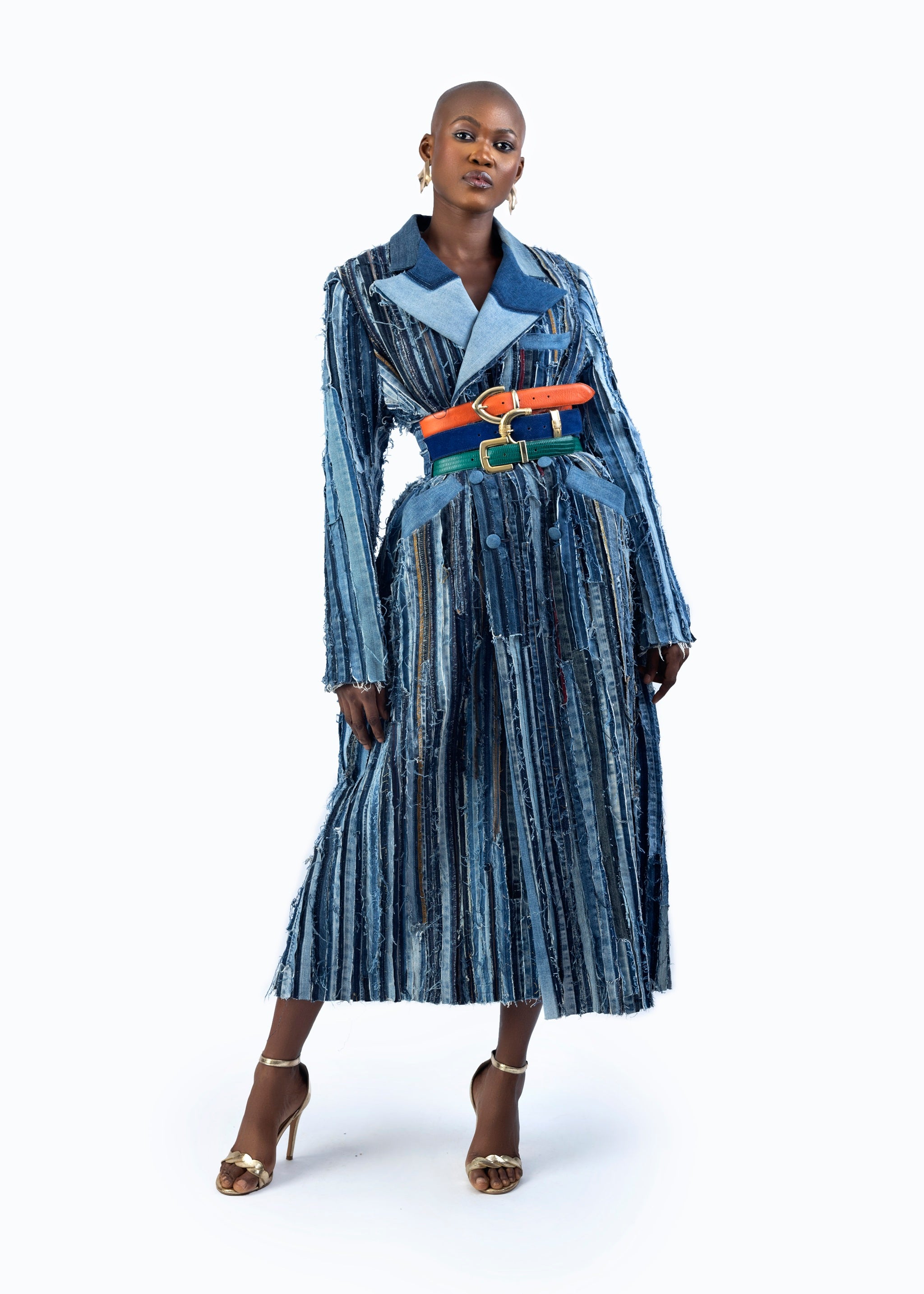 Odeneho III Trench Coat and Belt