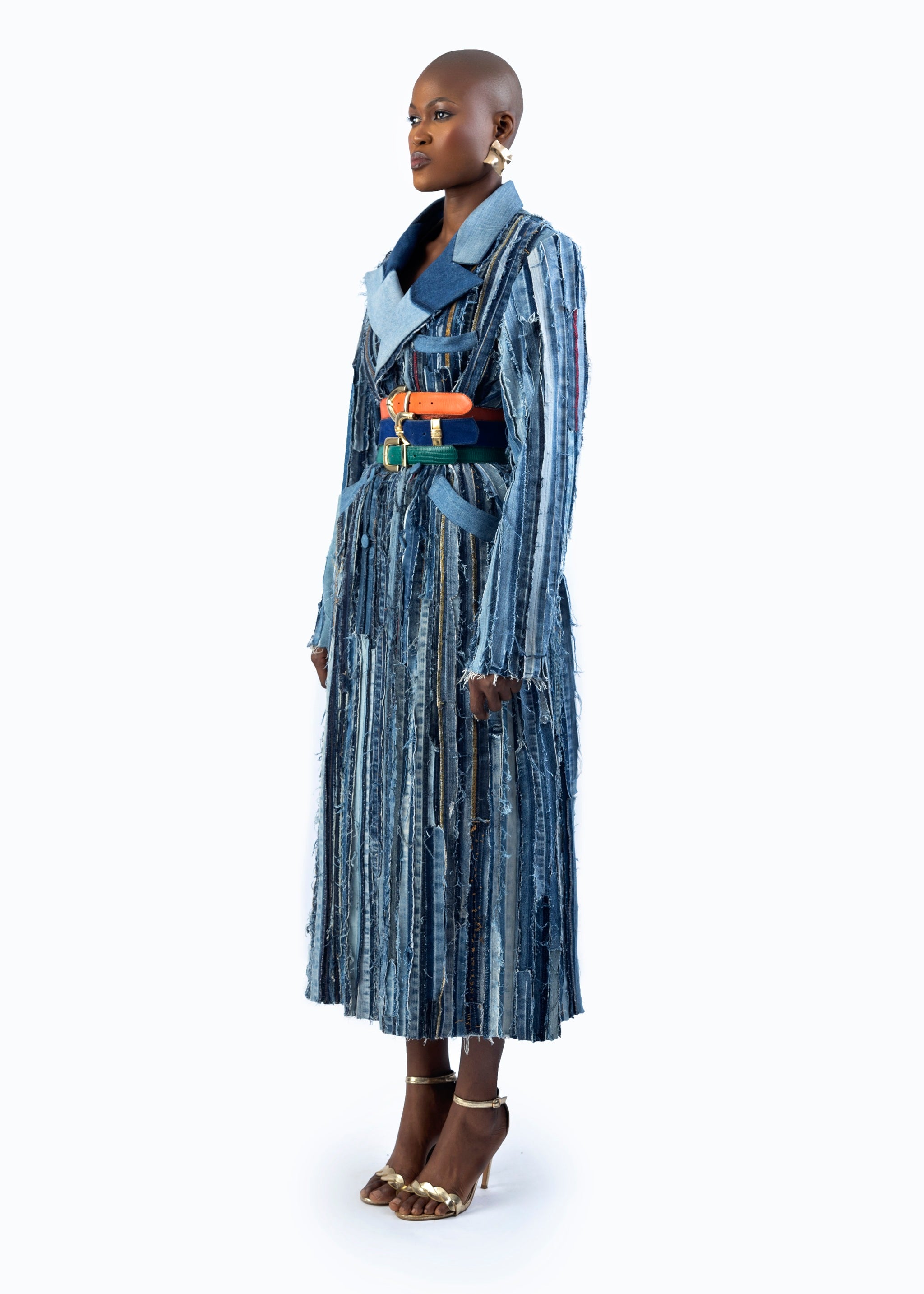 Odeneho III Trench Coat and Belt