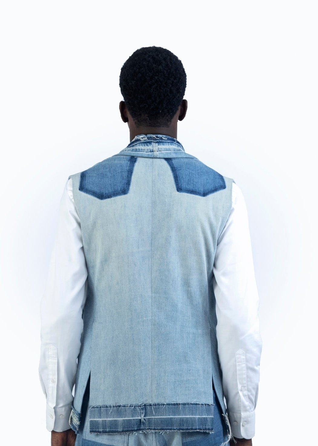 Odeneho Sleeveless Double Breasted Jacket