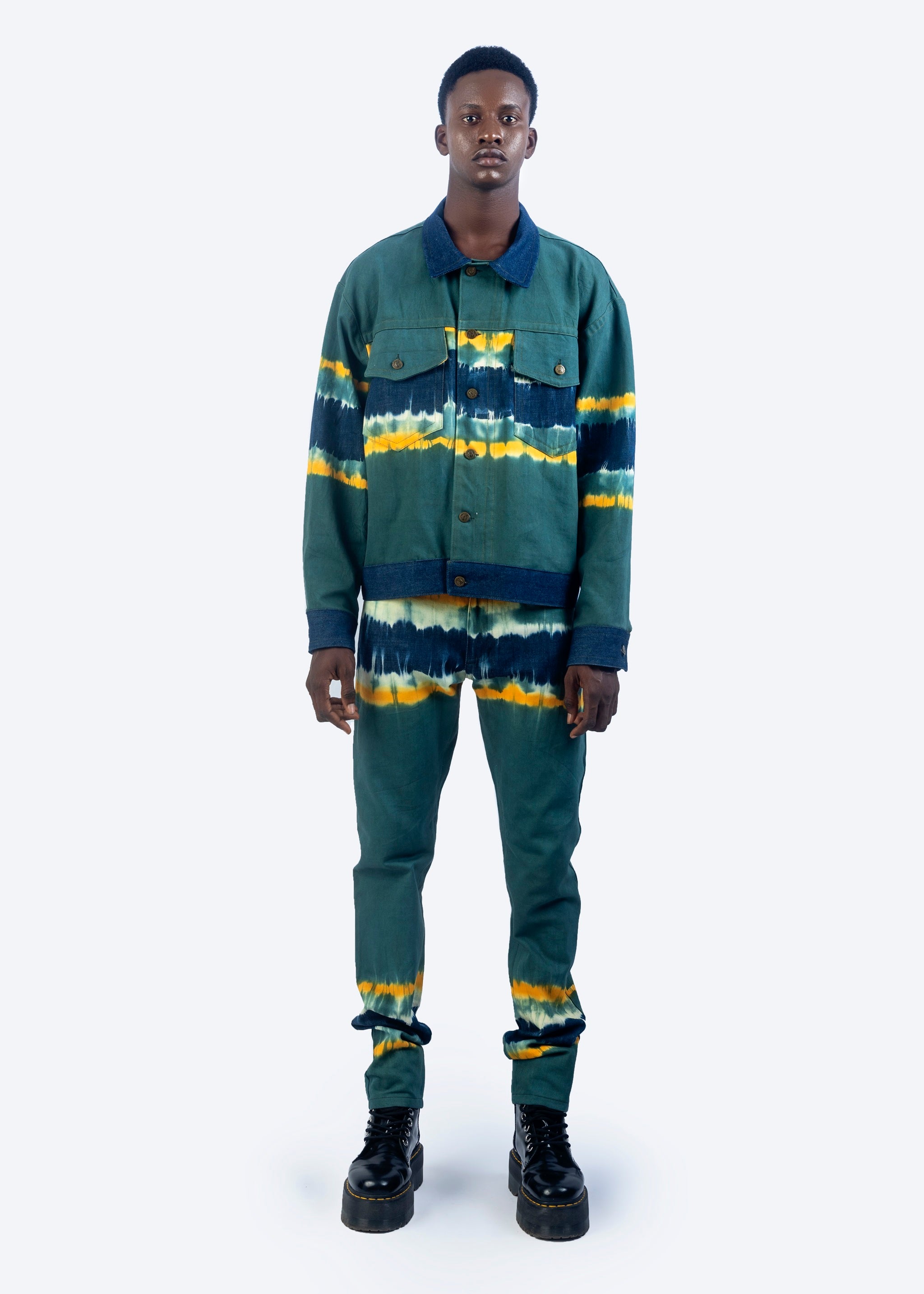 Oheneba Dyed Jacket and Pants