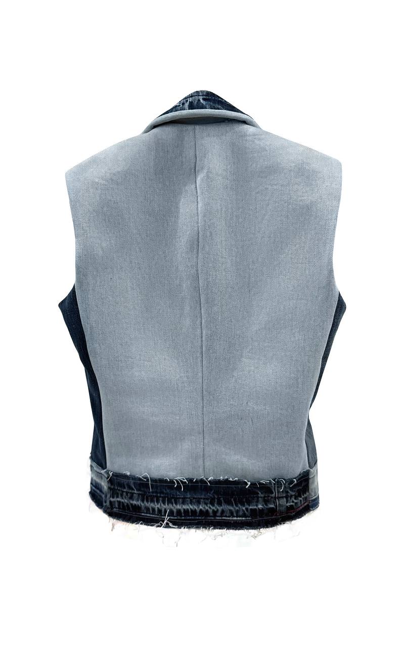 odeneho cropped sleeveless jacket alt